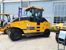 XCMG original factory 16 ton small tyre rollers XP163 China new pneumatic tyre road roller price